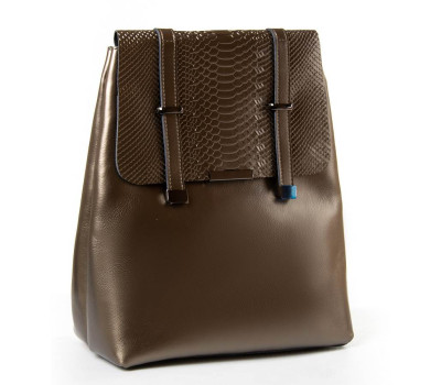 Сумка Жіноча Рюкзак шкіра PODIUM P97 3212-5 deep-silver-ash