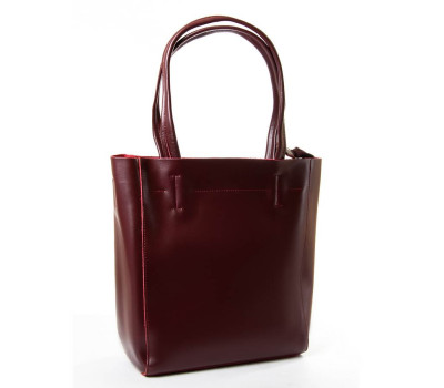 Сумка Жіноча Класична шкіра PODIUM P30 J003 wine-red