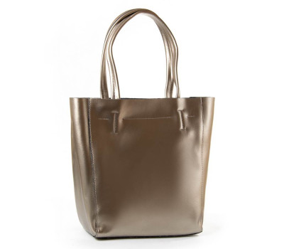 Сумка Жіноча Класична шкіра PODIUM P30 J003 silver gray