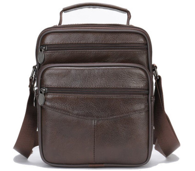 Мессенджер чоловічий на одне відділення 20246 Vintage Коричневий