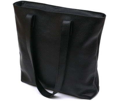 Шкіряна універсальна жіноча сумка Shvigel 16354 Чорний