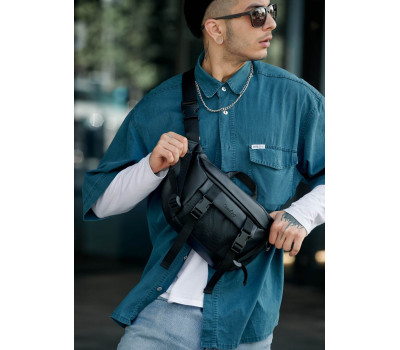 Велика чоловіча поясна сумка бананка Sambag DynamicDart