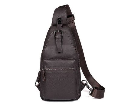 Оригінальний шкіряний рюкзак на одне плече JD4012Q від John McDee