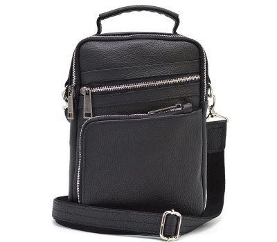 Сумка через плечо с ручкой вертикальная TARWA FA-0120-4lx черный флотар