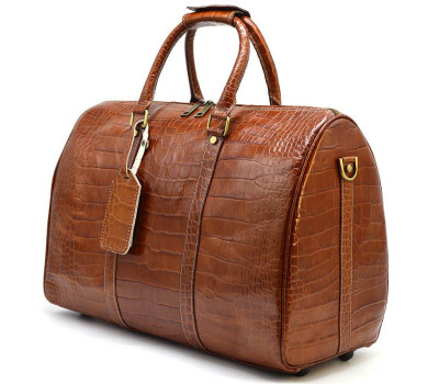 Сумка зі шкіри кроко Cr-7077-4lx бренду TARWA