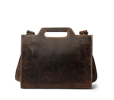 Папка-портфель із кінської шкіри Tiding tid8340