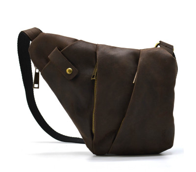 Мужская сумка-слинг через плечо TARWA RC-6402-3md крейзи хорс