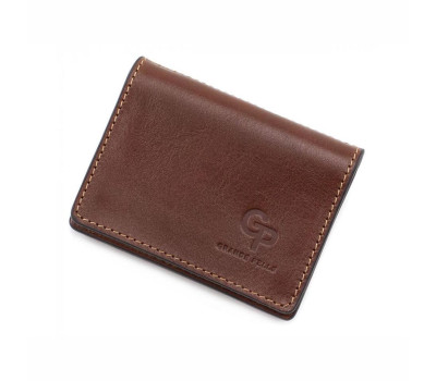 Обкладинка на права тих. паспорт ID паспорт посвідчення Grande Pelle 221623 коньяк