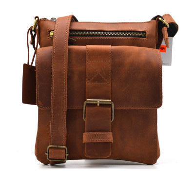 Мужская сумка планшет мессенджер через плечо с пряжкой TARWA RB-5114-4sa