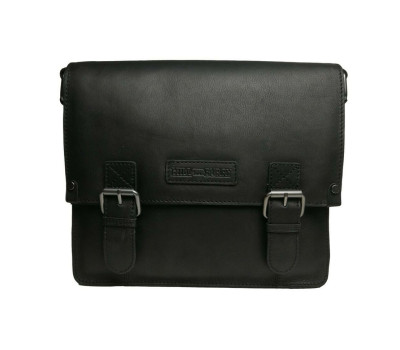 Чоловіча сумка планшет чорного кольору Hill Burry HB4091A