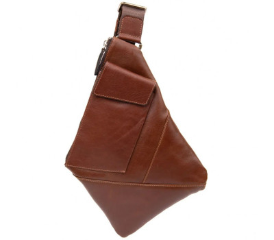 Чоловіча нагрудна сумка слінг кобура Grande Pelle 721623