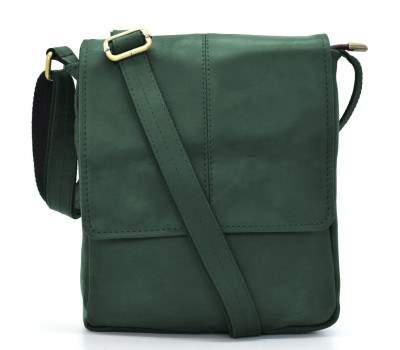 Мужская сумка через плечо TARWA RE-1301-3md зеленая