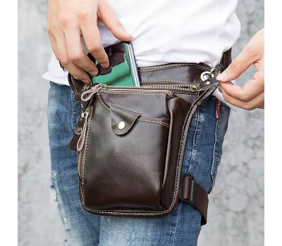 Сумка кобура кожаная набедренная Bexhill bx9667