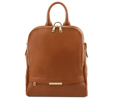 Жіночий рюкзак Шкіряний м'який (Італія) Tuscany TL141376