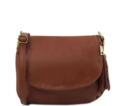 Жіноча шкіряна сумка на плече Tuscany Leather Bag TL141223