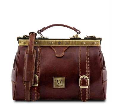 Шкіряна сумка-саквояж Tuscany Leather MONA-LISA TL10034