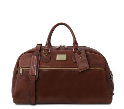 Дорожная кожаная сумка - Большой размер Tuscany TL141422 Voyager