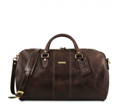 Lisbona Дорожня шкіряна сумка-даффл-великий розмір Tuscany TL141657