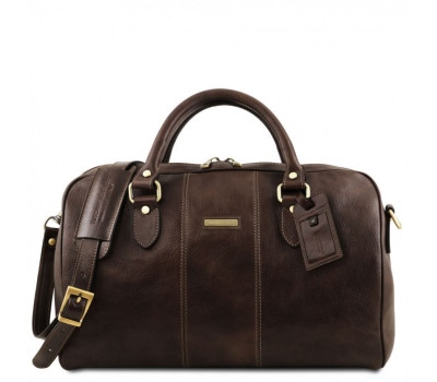 Lisbona Дорожня шкіряна сумка-даффл-Маленький розмір Tuscany TL141658