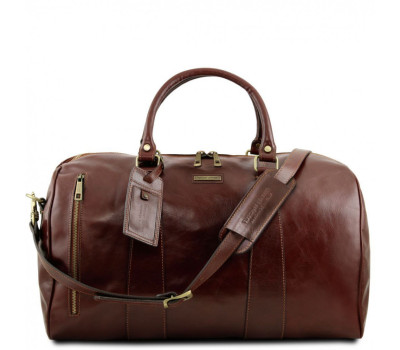 TL Voyager Дорожня шкіряна сумка-даффл - Великий розмір Tuscany TL141794