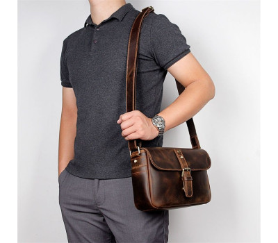 Сумка месенджер листоноша з клапаном на плече John McDee 1062R