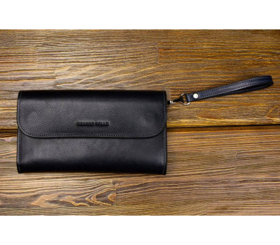 Клатч Practico, синій глянець Grande Pelle 704670