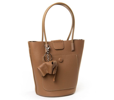 Сумка Жіноча Класична шкіра PODIUM P63 3206 khaki Podium