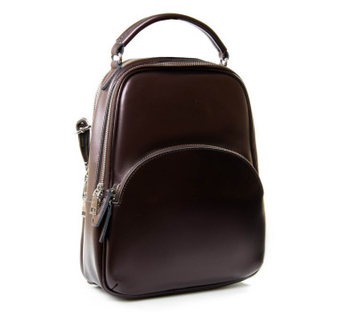 Рюкзак шкіра PODIUM P52 2230 brown Podium