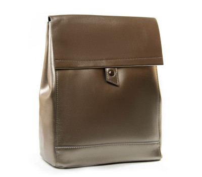 Рюкзак шкіра PODIUM P17 3225 silver-grey Podium