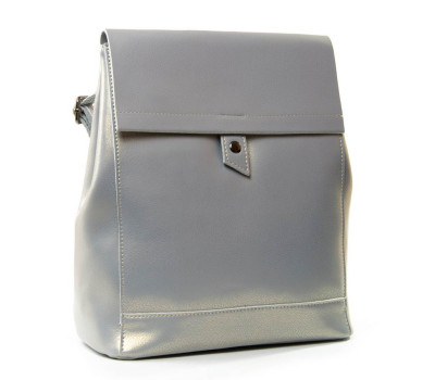 Рюкзак шкіра PODIUM P17 8634 pearl grey Podium