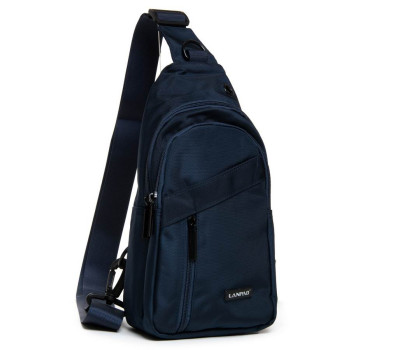 Сумка чоловіча на плече нейлон Lanpad 82044 blue