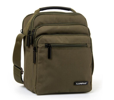 Сумка чоловіча планшет нейлон Lanpad 98910 green