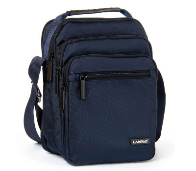 Сумка чоловіча планшет нейлон Lanpad 98910 blue