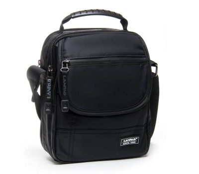 Сумка чоловіча планшет нейлон Lanpad 9637 black