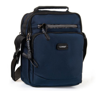 Сумка чоловіча Планшет нейлон Lanpad 82027 blue