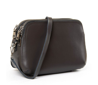 Сумка Жіноча Класична шкіра PODIUM P65 8725-220 grey Podium