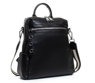 Сумка Жіноча Рюкзак шкіра ALEX RAI 8781-9 black