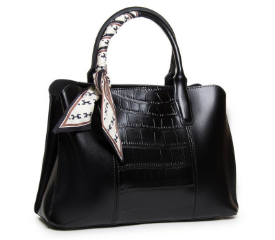 Сумка жіноча класична шкіра ALEX RAI 46-9382 black