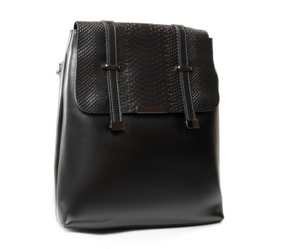 Сумка Жіноча Рюкзак шкіра PODIUM P97 3212-5 deep-ash Podium