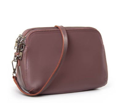 Сумка Жіноча Класична шкіра PODIUM P65 8725-220 full leather purple Podium