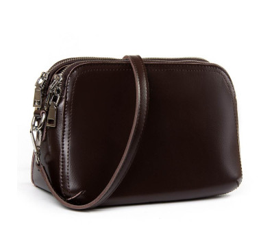 Сумка Жіноча Класична шкіра PODIUM P65 8725-220 brown Podium