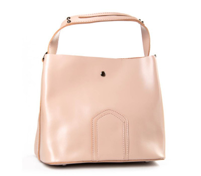 Сумка Жіноча Класична шкіра PODIUM P105 8641 pink Podium