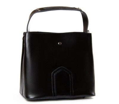 Сумка Жіноча Класична шкіра PODIUM P105 8641 black Podium