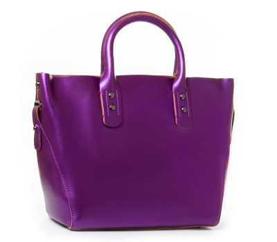 Сумка Жіноча Класична шкіра PODIUM P103 8668 special purple Podium