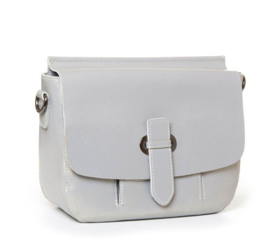 Сумка Жіноча Класична шкіра PODIUM P19 8608 pearl-light-grey Podium
