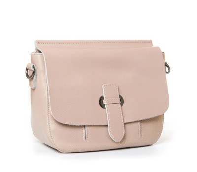 Сумка Жіноча Класична шкіра PODIUM P19 8608 pearl-khaki Podium