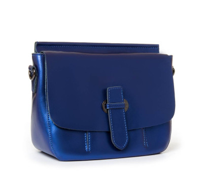 Сумка Жіноча Класична шкіра PODIUM P19 8608 bright-blue Podium