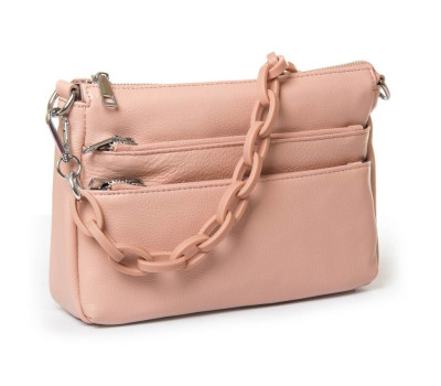 Сумка Жіноча Класична шкіра PODIUM P77 3011 pink Podium