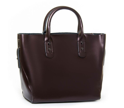 Сумка Жіноча Класична шкіра PODIUM P103 8668 bright-brown Podium