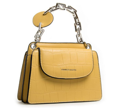Сумка Жіноча Класична зі штучної шкіри FASHION 04-02 1663 yellow Podium